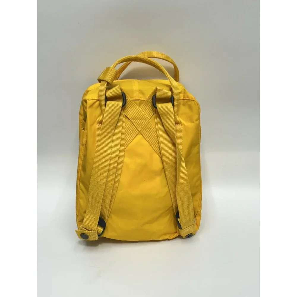 Fjallraven Kanken Mini Everyday Outdoor Backpack Yellow - Very Good Condition